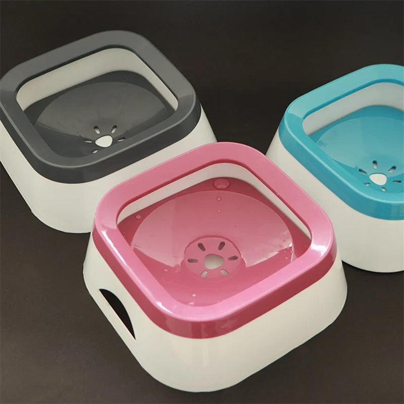 Anti-splash Water Bowl For Dogs &amp; Cats 1L